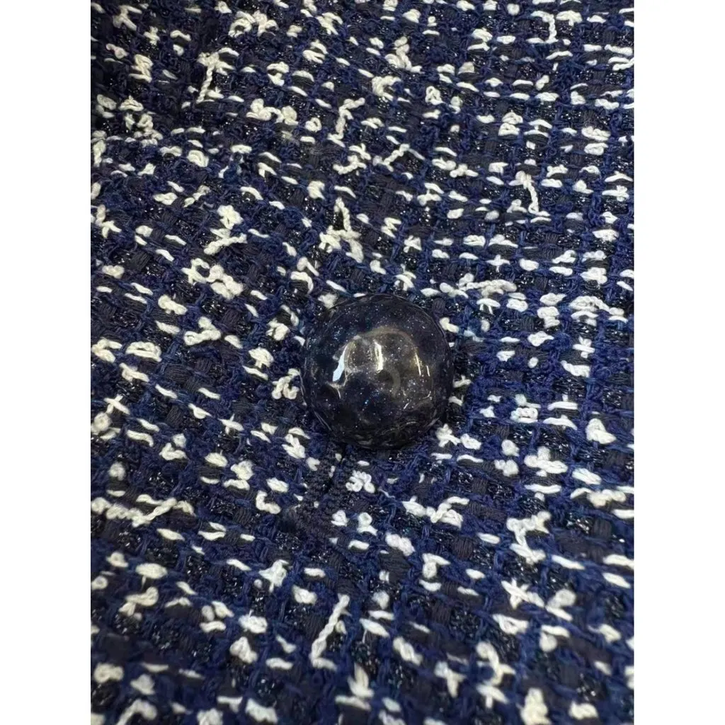 Chanel La Petite Veste Noire Tweed Jacket MultiColor Tweed Very good - Inside View