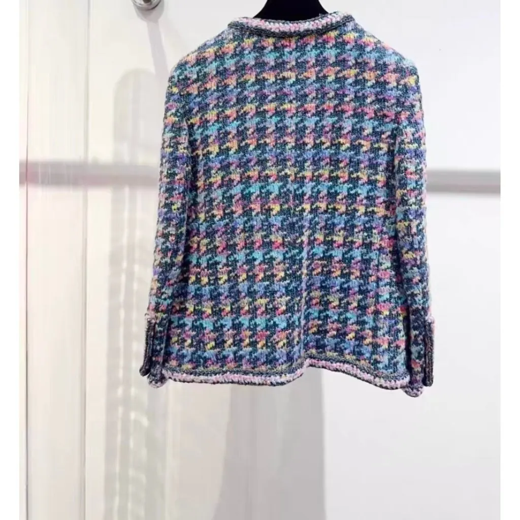 Chanel La Petite Veste Noire Wool Jacket MultiColor Wool Very good - Back View