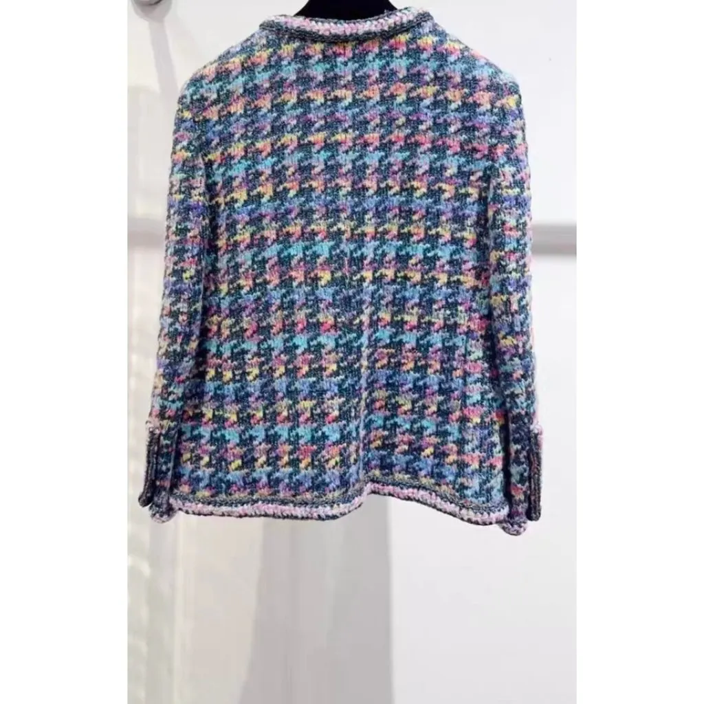 Chanel La Petite Veste Noire Wool Jacket MultiColor Wool Very good - Back View