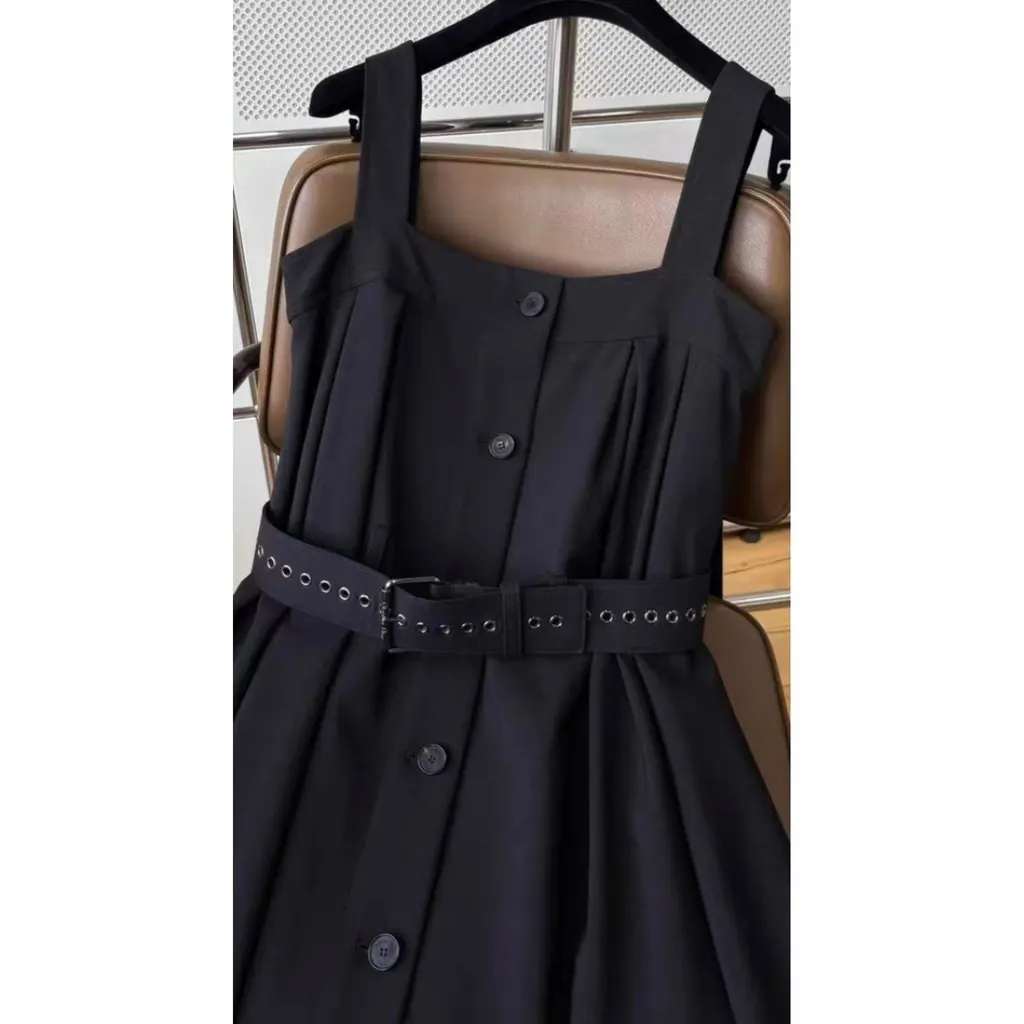 Dior Black Wool Dress Black Wool Never worn, with tag - Back View