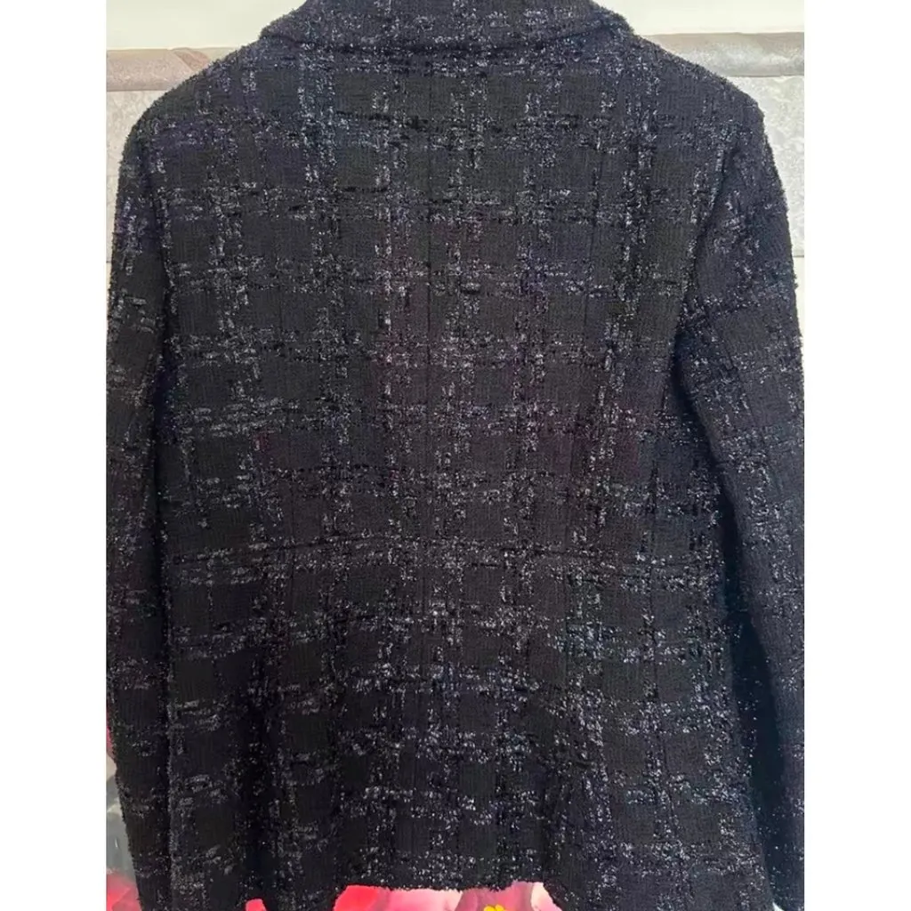Chanel La Petite Veste Noire Wool Jacket MultiColor Wool Very good - Back View