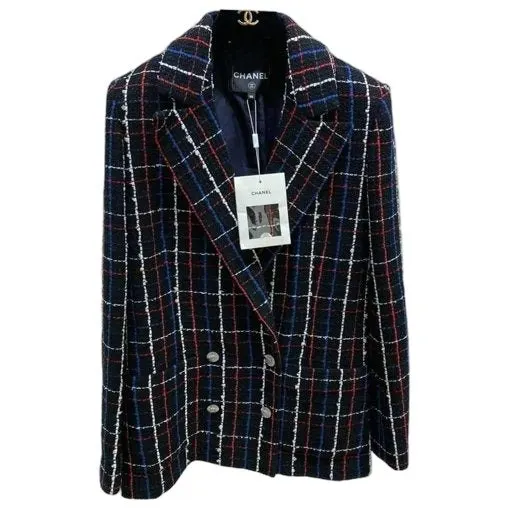 Chanel La Petite Veste Noire Tweed Jacket MultiColor Tweed Never worn, with tag - Front View