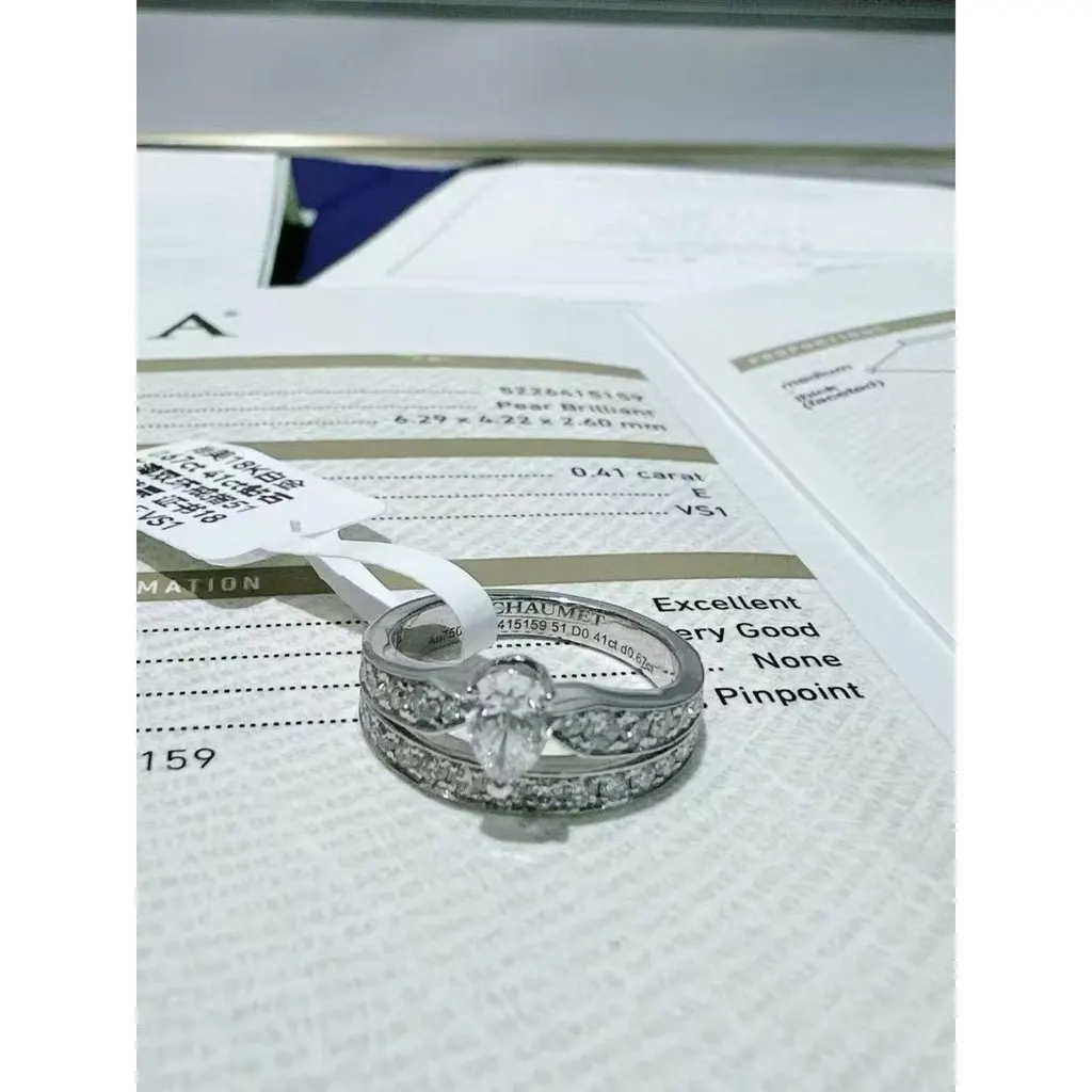 Chaumet Josephine White Gold Ring MultiColor White Gold Very good - Box View