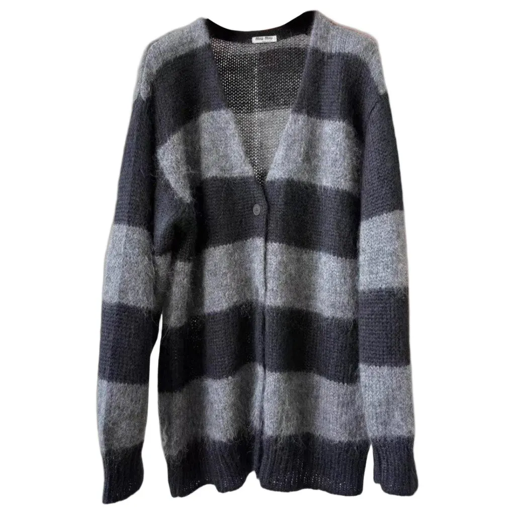 Miu Miu Wool Knitwear MultiColor Wool Very good - Front View