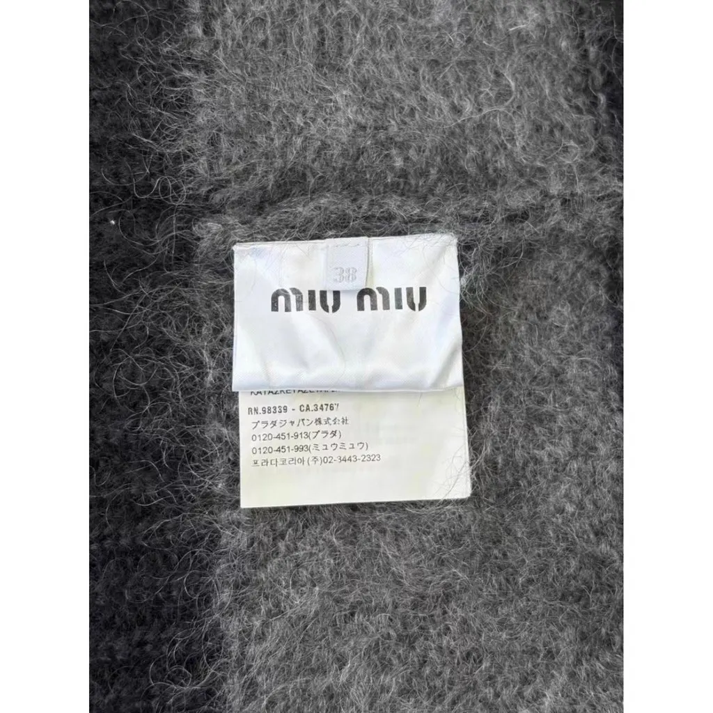 Miu Miu Wool Knitwear MultiColor Wool Very good - Model View
