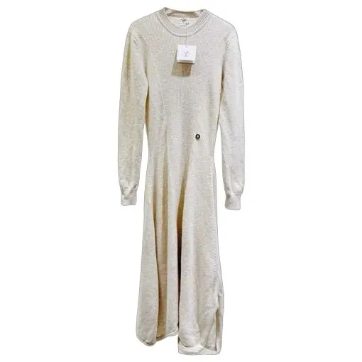 Hermes Twillaine Cashmere Dress MultiColor Cashmere Never worn, with tag - Front View