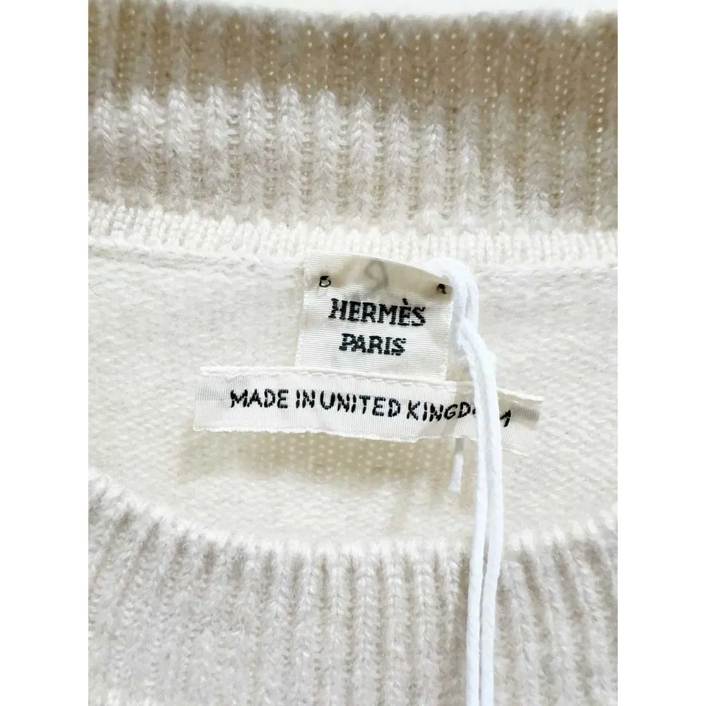 Hermes Twillaine Cashmere Dress MultiColor Cashmere Never worn, with tag - Inside View