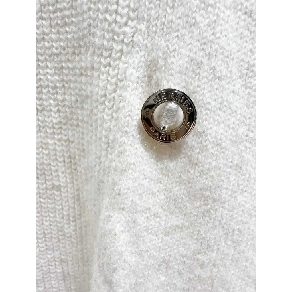 Hermes Twillaine Cashmere Dress MultiColor Cashmere Never worn, with tag - Model View