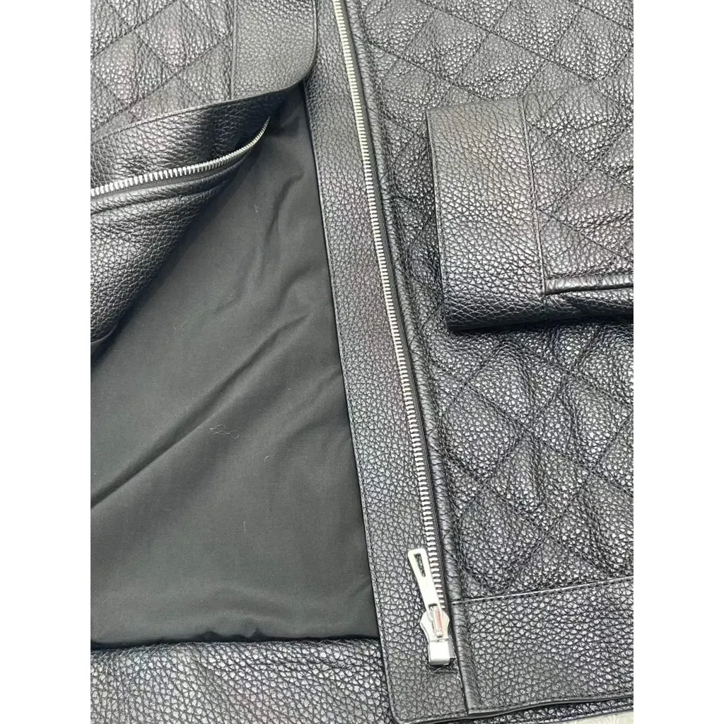 Hermes Leather Jacket MultiColor Leather Never worn, with tag - Inside View