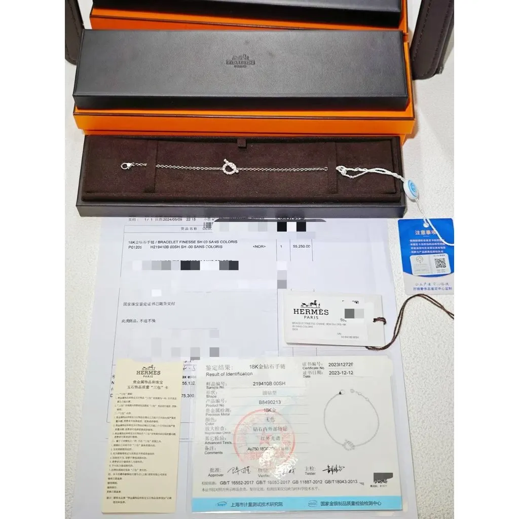 Hermes Finesse Bracelet MultiColor Very good - Model View