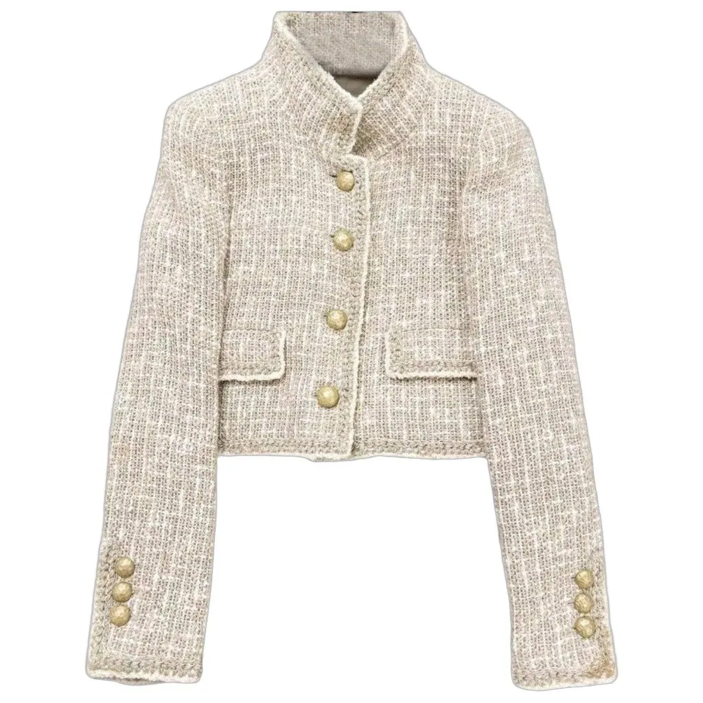 Chanel La Petite Veste Noire Tweed Jacket MultiColor Tweed Very good - Front View