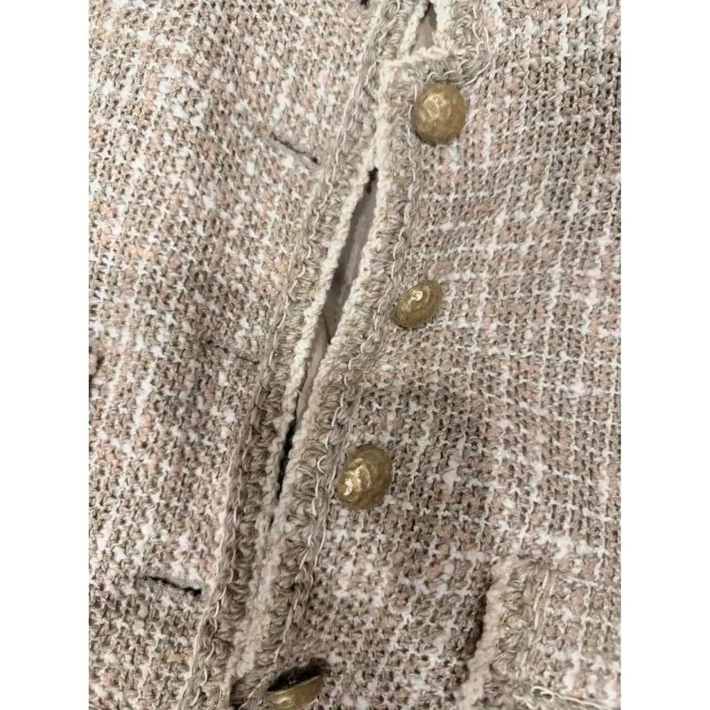 Chanel La Petite Veste Noire Tweed Jacket MultiColor Tweed Very good - Model View