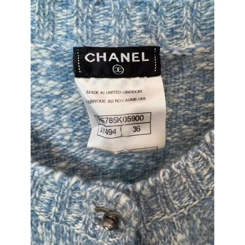 Chanel Cashmere Knitwear MultiColor Cashmere Very good - Box View