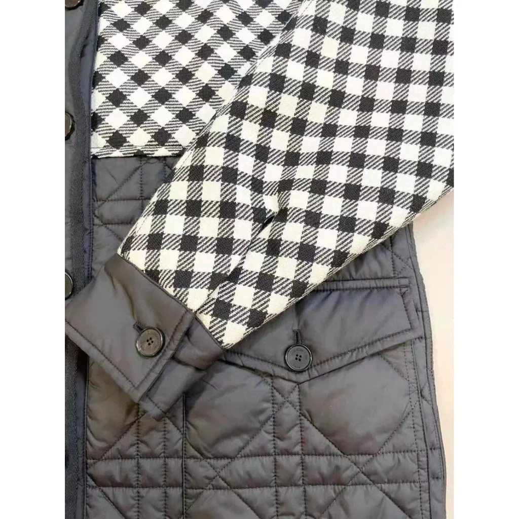 Dior Wool Leather Jacket MultiColor Wool Never worn - Back View