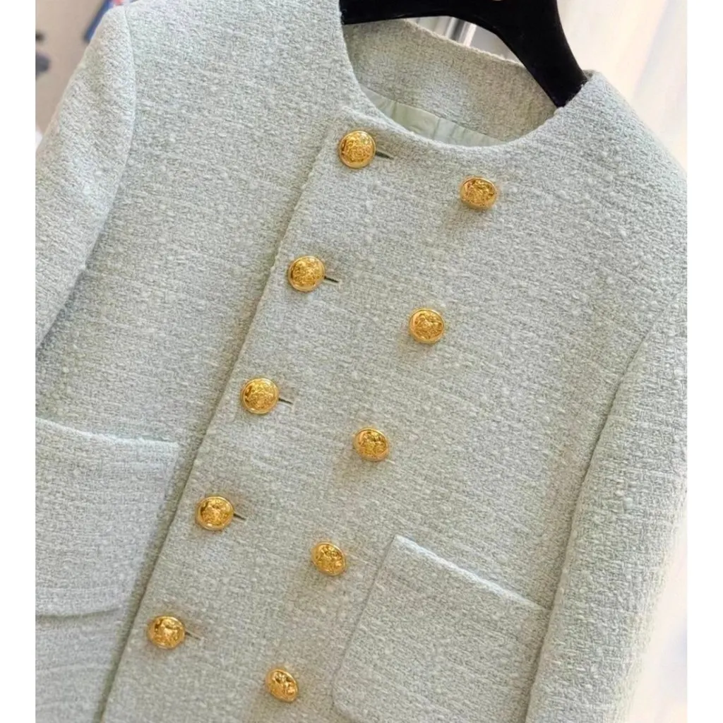Celine Wool Jacket MultiColor Wool Very good - Back View