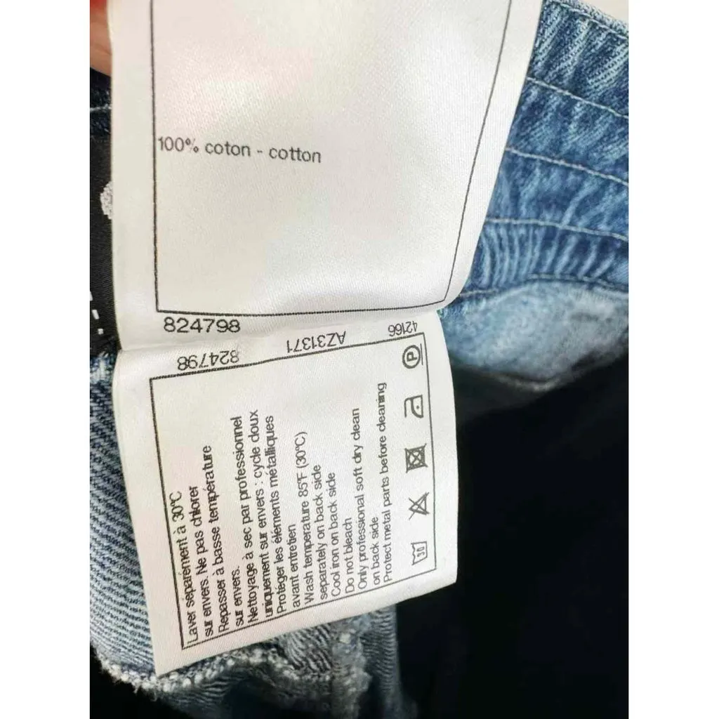 Chanel Blue Cotton Skirt Blue Cotton Very good - Box View