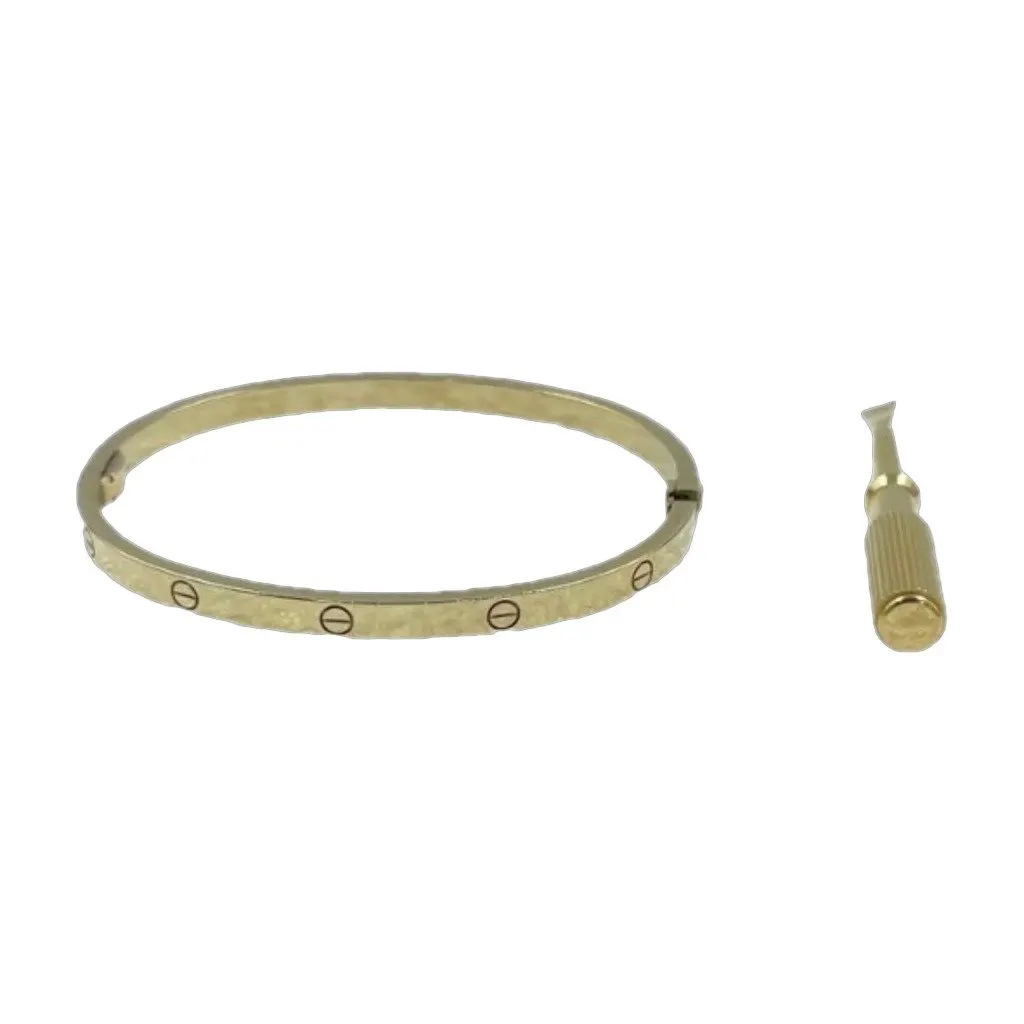 Cartier Love PM Yellow Gold Bracelet MultiColor Very good - Front View