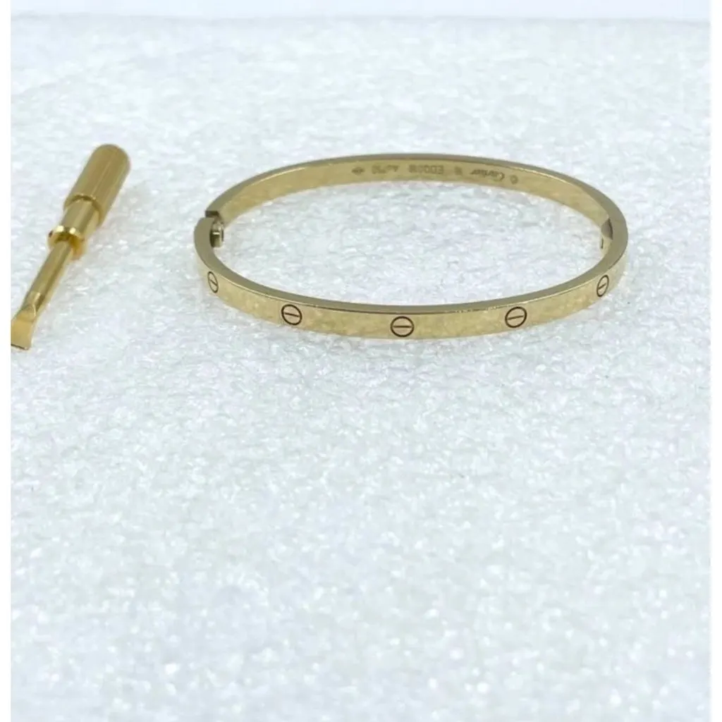 Cartier Love PM Yellow Gold Bracelet MultiColor Very good - Back View