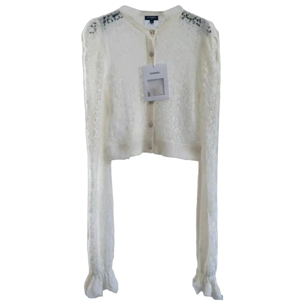 Chanel Wool Knitwear MultiColor Wool Never worn, with tag - Front View