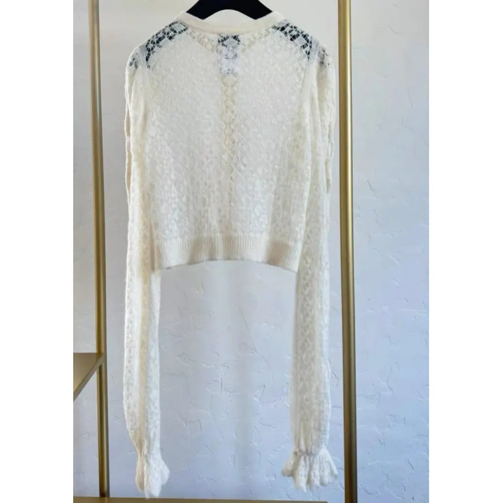 Chanel Wool Knitwear MultiColor Wool Never worn, with tag - Back View