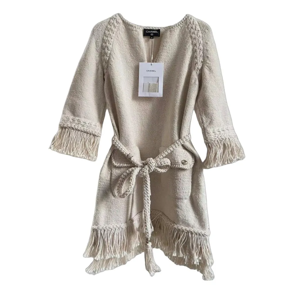 Chanel Cotton Dress MultiColor Cotton Never worn, with tag - Front View