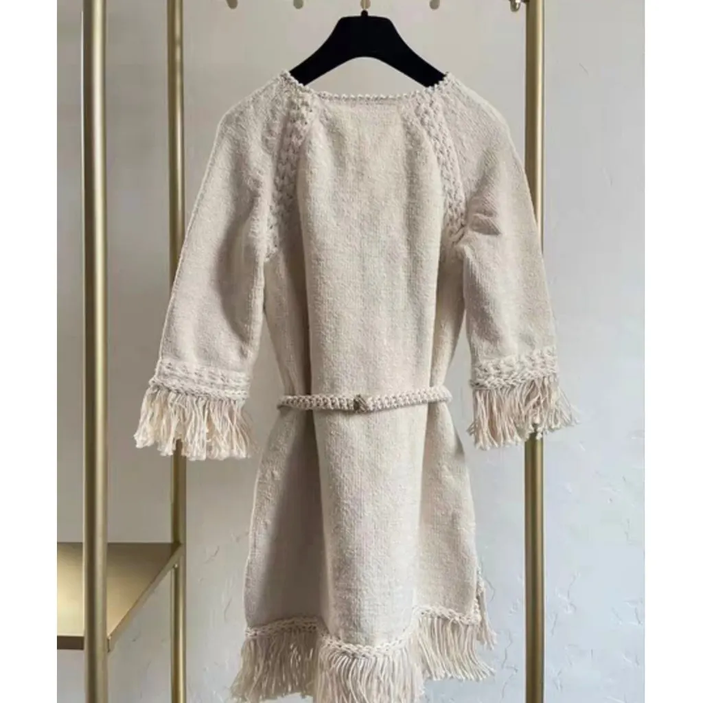 Chanel Cotton Dress MultiColor Cotton Never worn, with tag - Back View