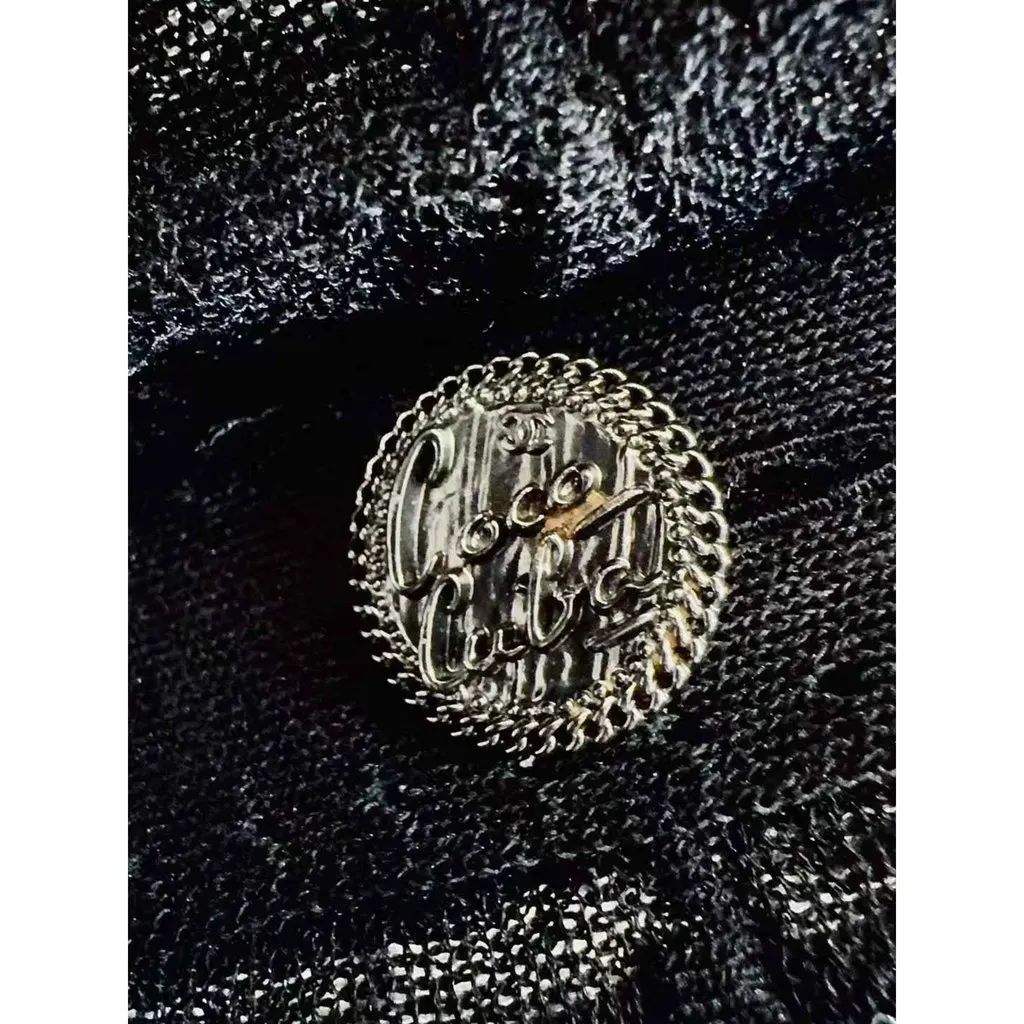 Chanel Black Cotton Knitwear Black Cotton Very good - Inside View