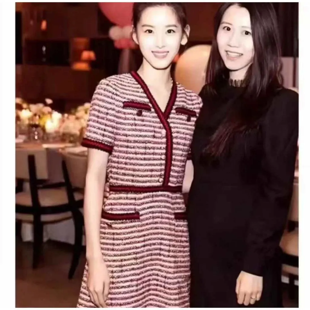 Gucci Wool Dress MultiColor Wool Very good - Model View