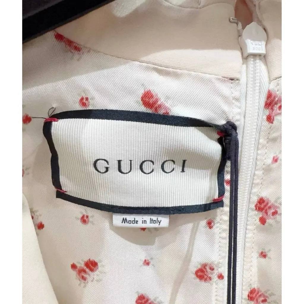 Gucci Cotton Dress MultiColor Cotton Very good - Model View