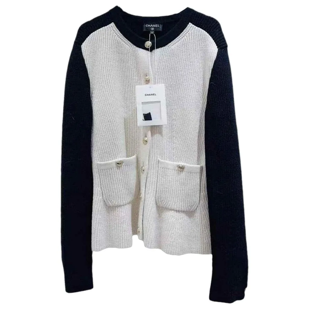 Chanel Wool Knitwear MultiColor Wool Never worn, with tag - Front View