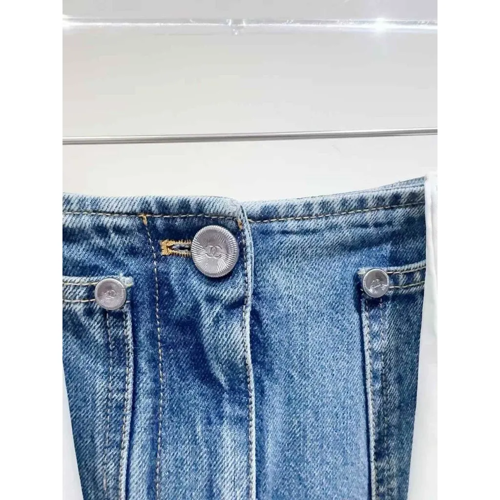 Chanel Cotton Jeans MultiColor Cotton Very good - Inside View