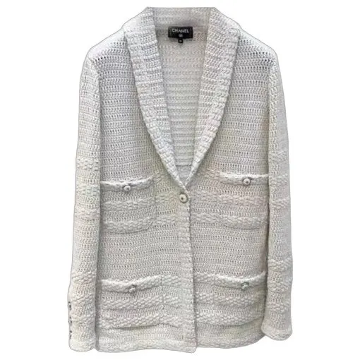 Chanel La Petite Veste Noire Wool Jacket MultiColor Wool Very good - Front View