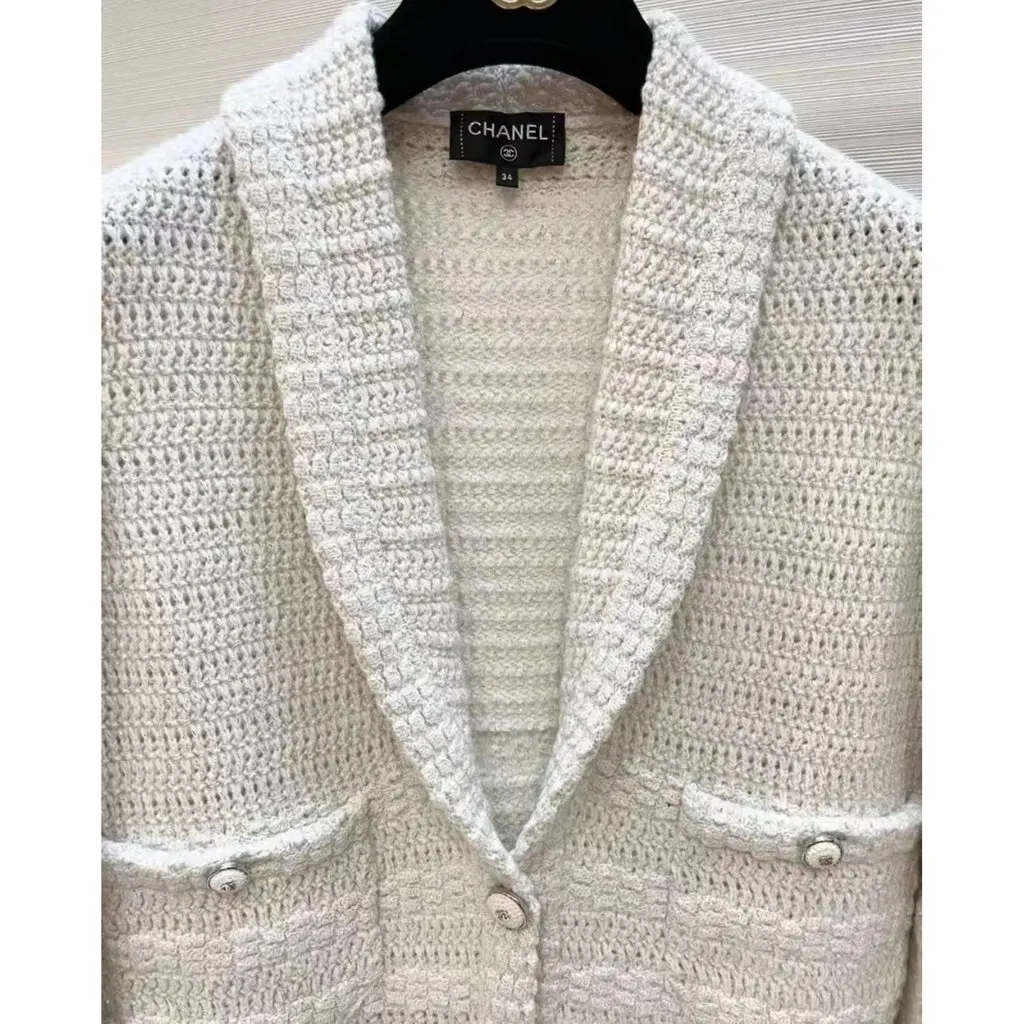 Chanel La Petite Veste Noire Wool Jacket MultiColor Wool Very good - Back View