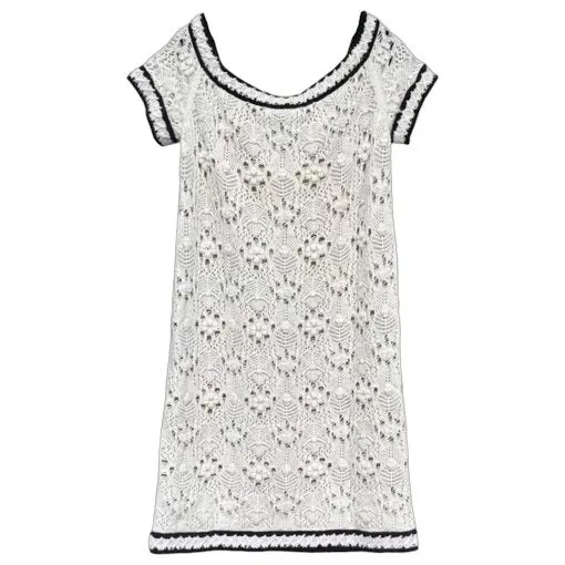 Chanel Cashmere Dress MultiColor Cashmere Very good - Front View