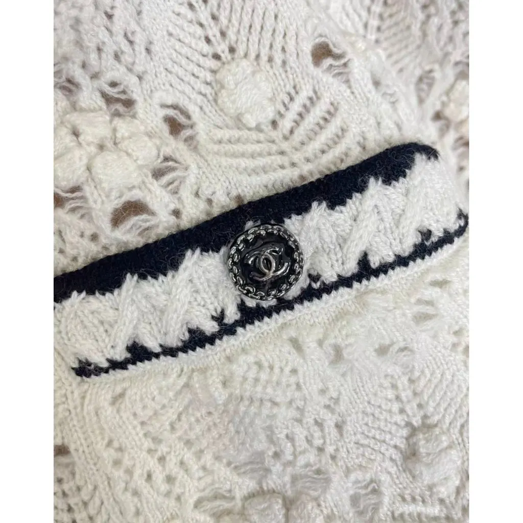 Chanel Cashmere Dress MultiColor Cashmere Very good - Back View