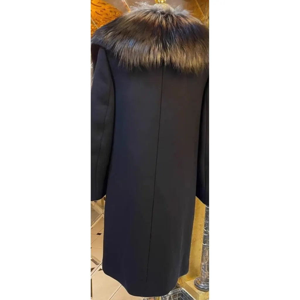 Prada Fox Coat MultiColor Very good - Inside View