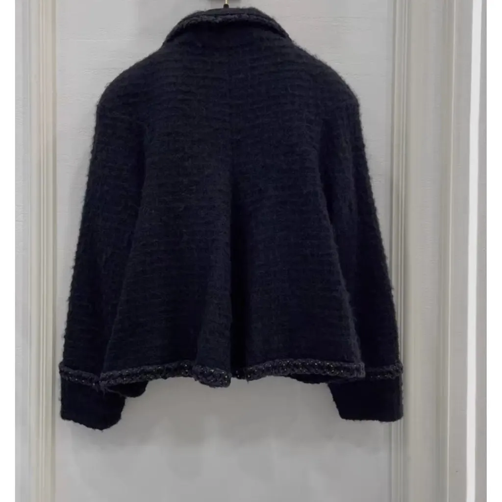 Chanel La Petite Veste Noire Wool Jacket MultiColor Wool Very good - Back View
