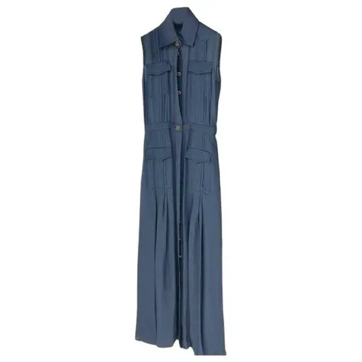 Chanel Silk Dress MultiColor Silk Very good - Front View