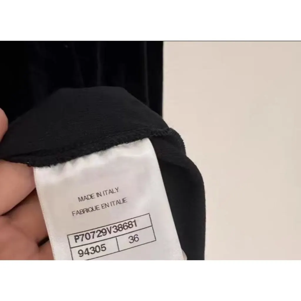 Chanel Velvet Top MultiColor Velvet Very good - Box View