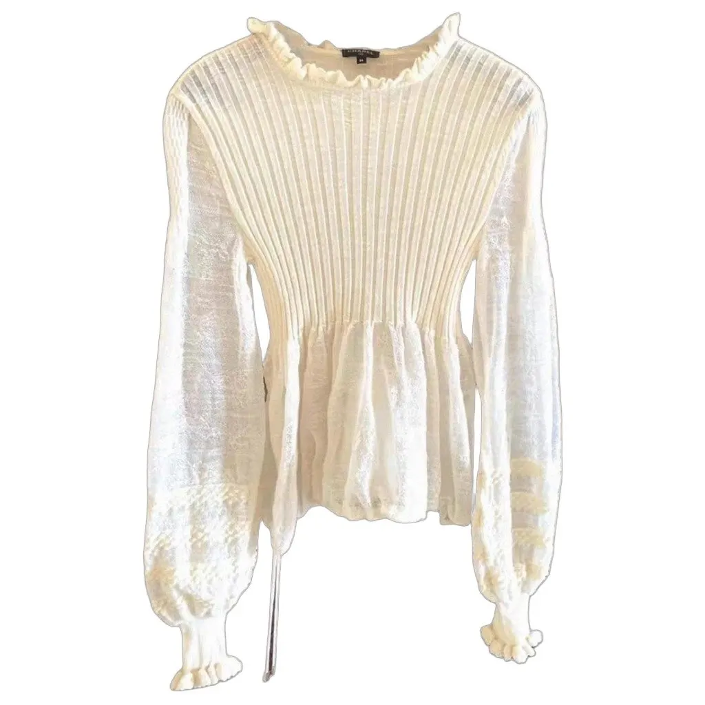 Chanel Wool Knitwear MultiColor Wool Very good - Front View