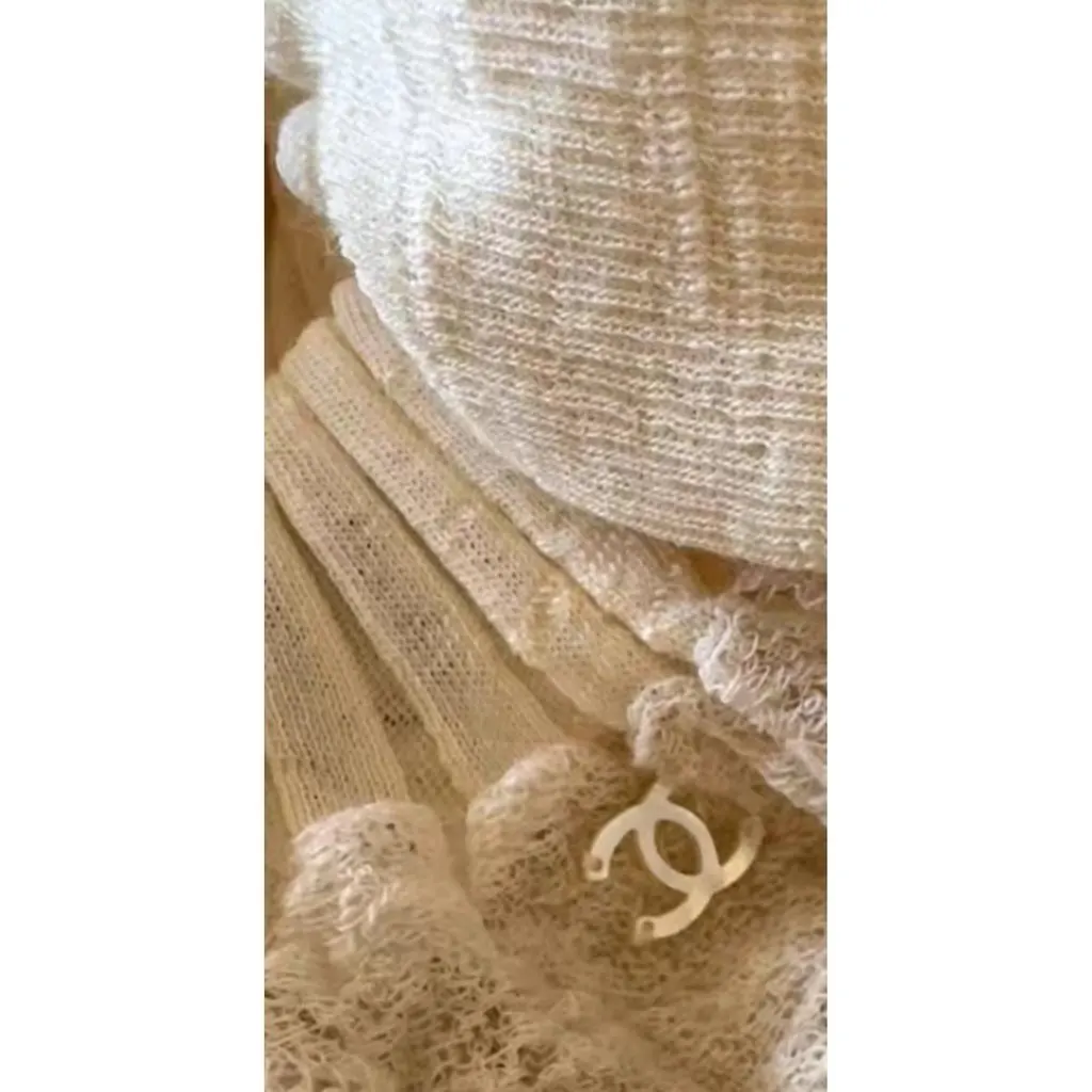 Chanel Wool Knitwear MultiColor Wool Very good - Back View