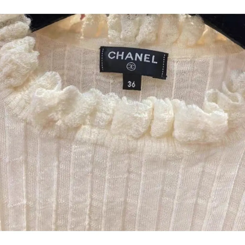 Chanel Wool Knitwear MultiColor Wool Very good - Inside View