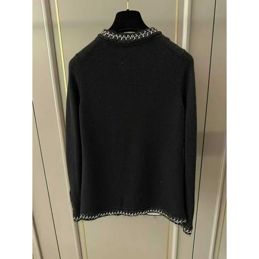 Chanel Cashmere Knitwear MultiColor Cashmere Very good - Back View
