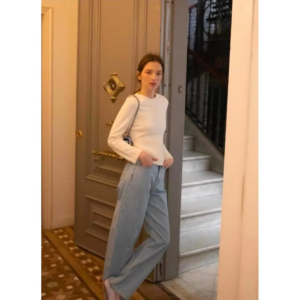 Chanel Cotton Knitwear MultiColor Cotton Very good - Model View