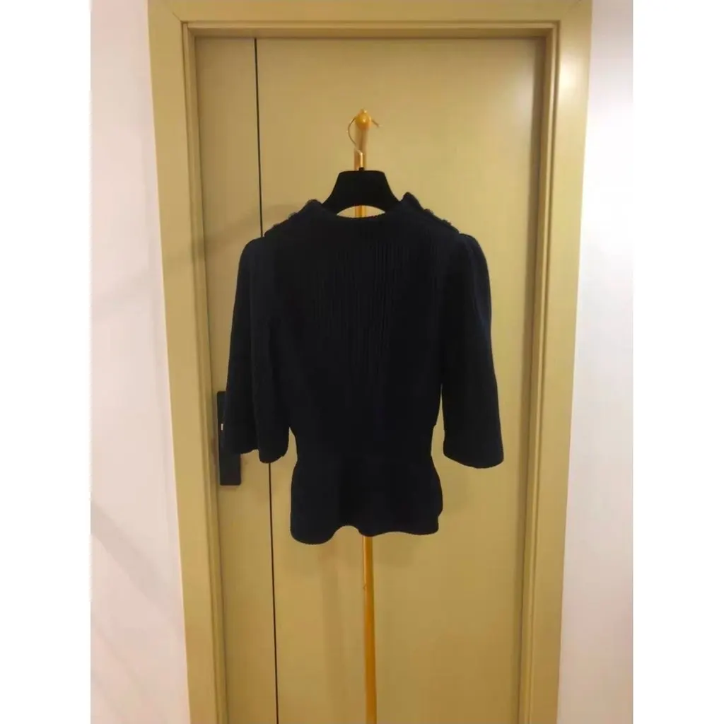 Chanel Cotton Knitwear MultiColor Cotton Very good - Back View
