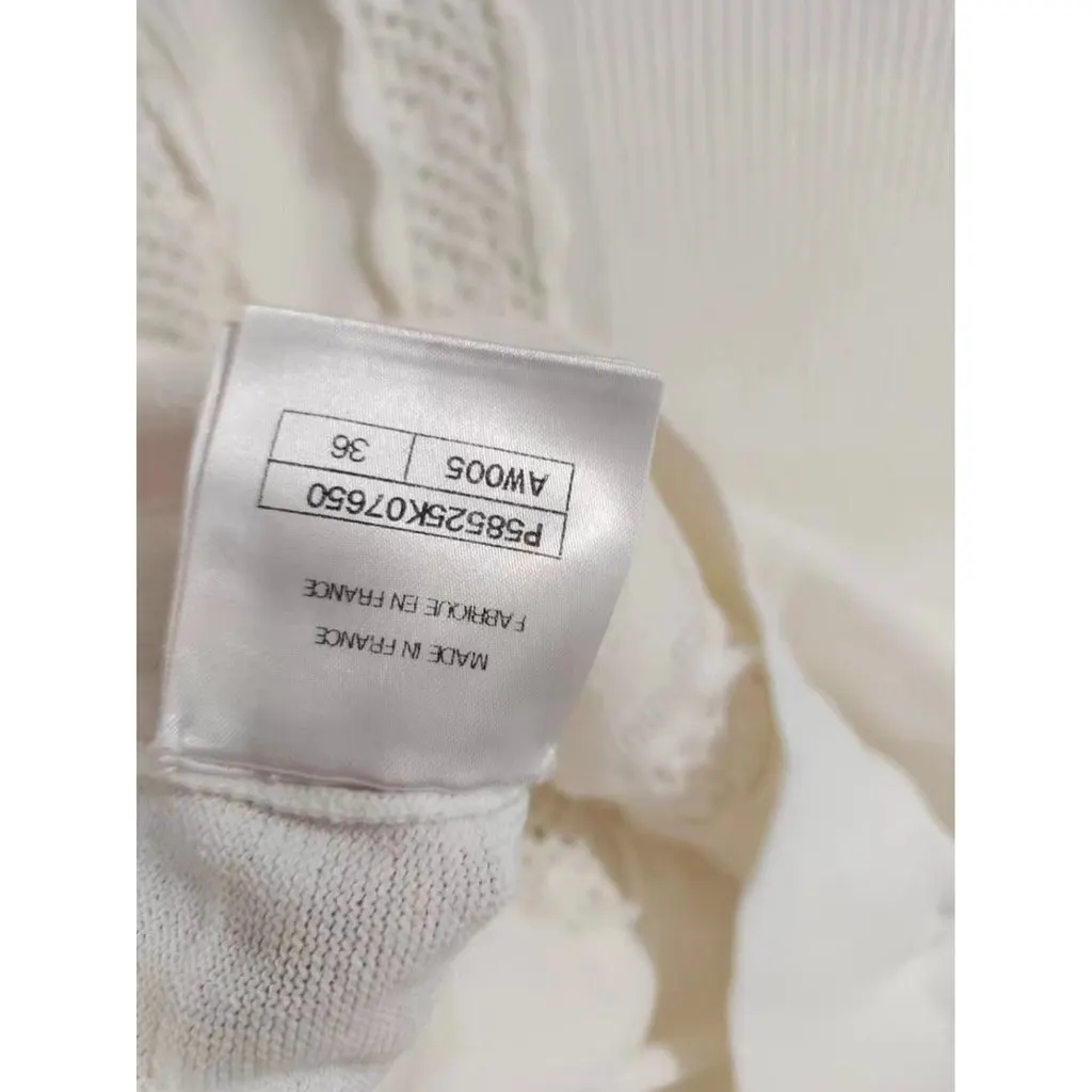 Chanel Cotton Knitwear MultiColor Cotton Very good - Inside View