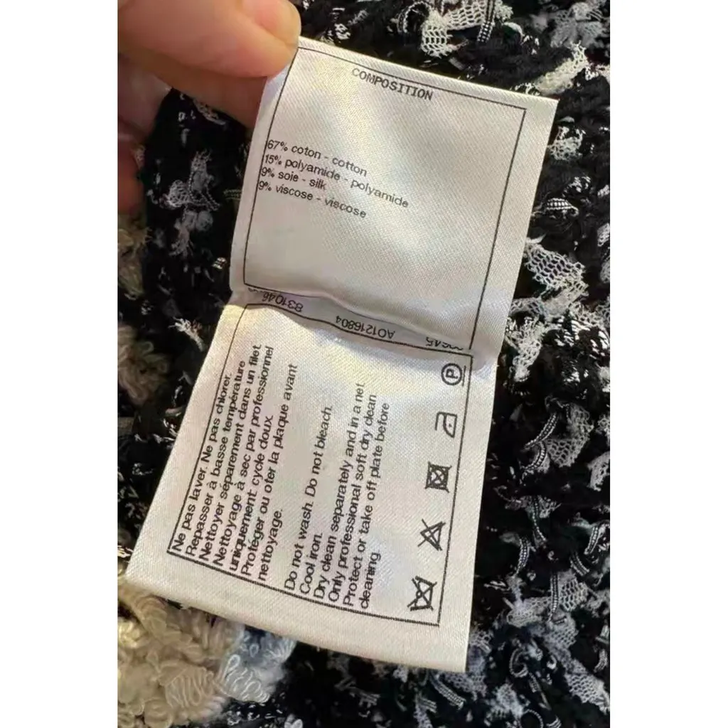 Chanel Cotton Dress MultiColor Cotton Very good - Box View