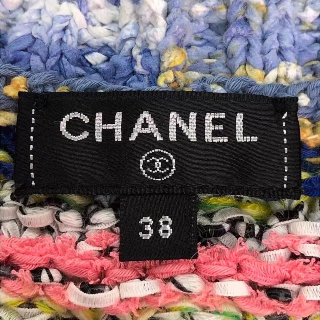 Chanel Cotton Knitwear MultiColor Cotton Very good - Inside View