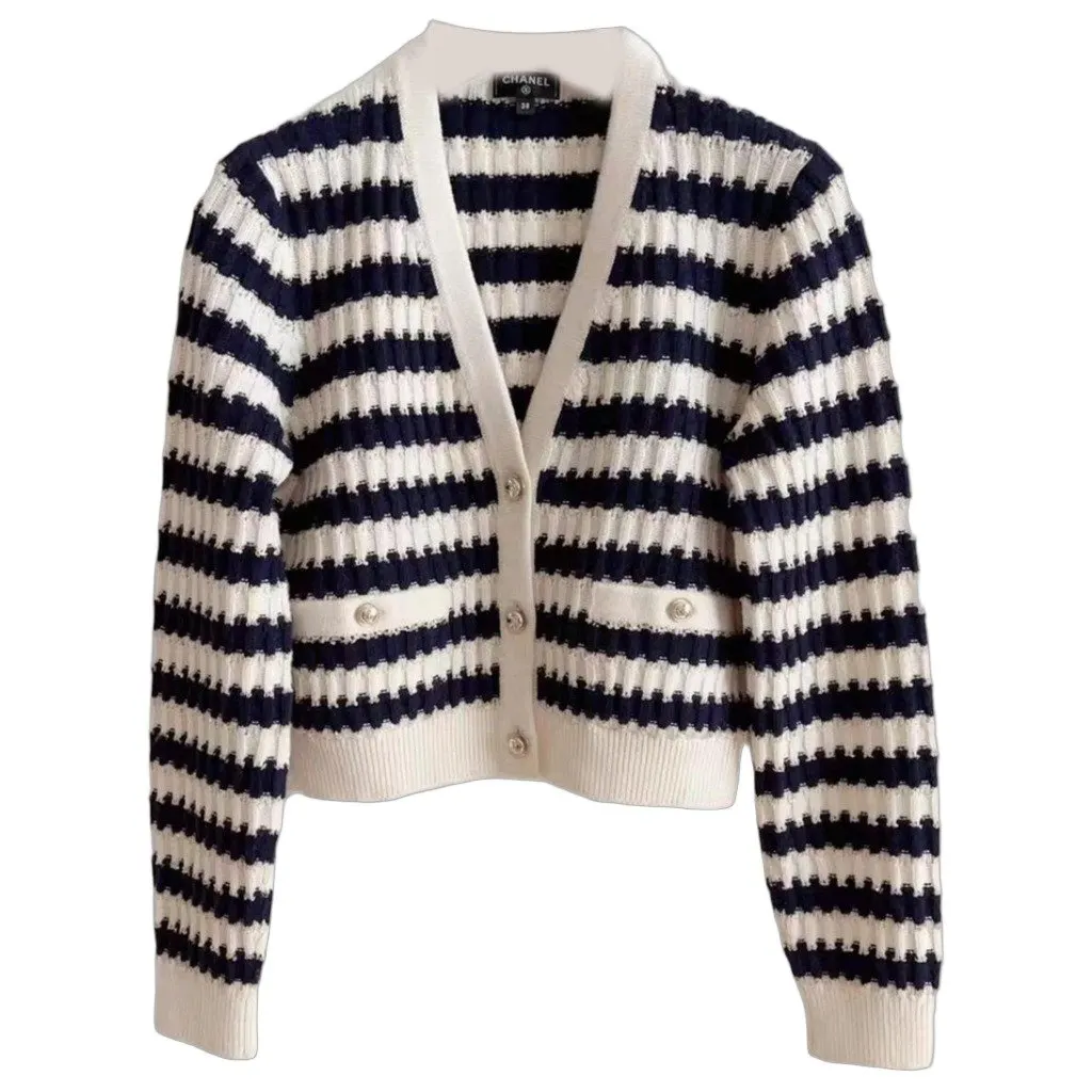 Chanel Cashmere Knitwear MultiColor Cashmere Very good - Front View