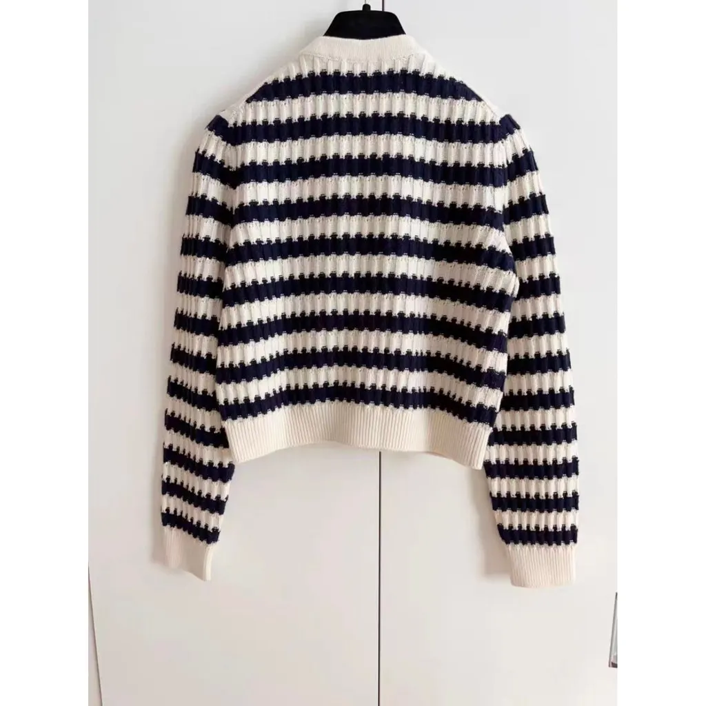 Chanel Cashmere Knitwear MultiColor Cashmere Very good - Back View